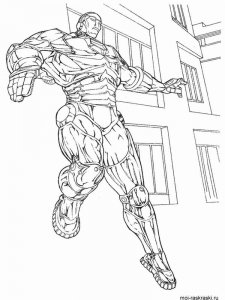 Iron Man coloring page 11 - Free printable