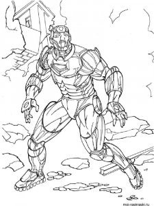 Iron Man coloring page 21 - Free printable