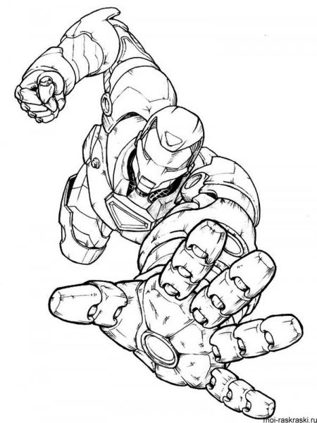 Iron Man coloring pages