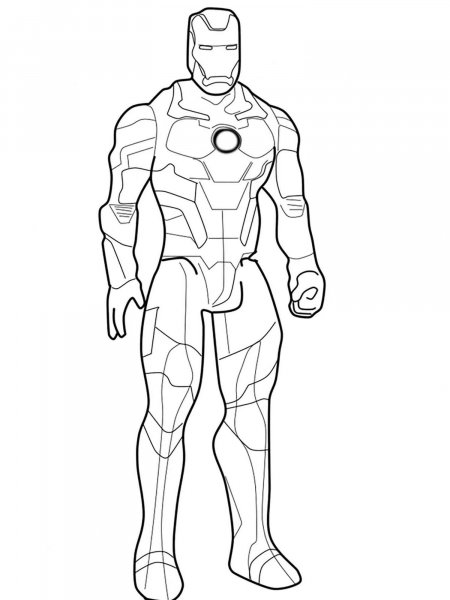 Iron Man coloring pages