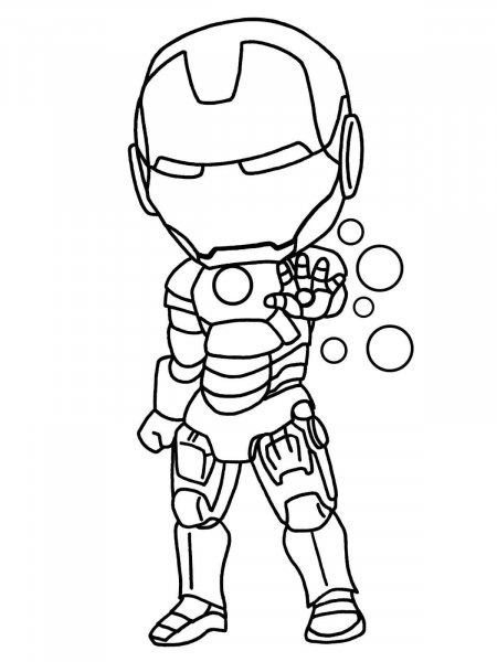 Iron Man coloring pages