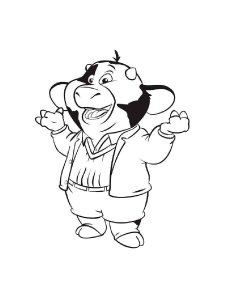 Jakers! The Adventures of Piggley Winks coloring page 1 - Free printable