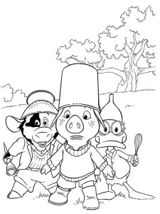 Jakers! The Adventures of Piggley Winks coloring page 10 - Free printable