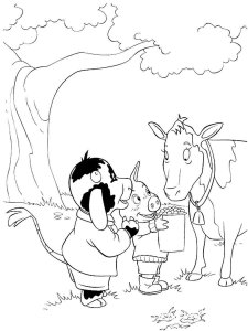 Jakers! The Adventures of Piggley Winks coloring page 11 - Free printable