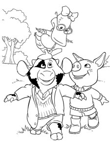 Jakers! The Adventures of Piggley Winks coloring page 12 - Free printable