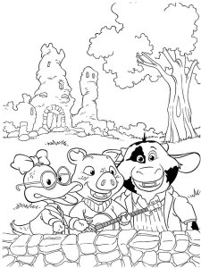 Jakers! The Adventures of Piggley Winks coloring page 14 - Free printable