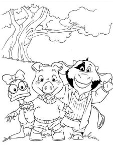 Jakers! The Adventures of Piggley Winks coloring page 16 - Free printable