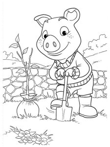 Jakers! The Adventures of Piggley Winks coloring page 18 - Free printable