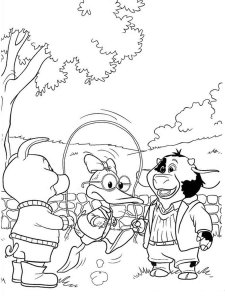 Jakers! The Adventures of Piggley Winks coloring page 20 - Free printable