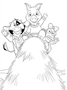 Jakers! The Adventures of Piggley Winks coloring page 25 - Free printable
