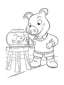 Jakers! The Adventures of Piggley Winks coloring page 7 - Free printable