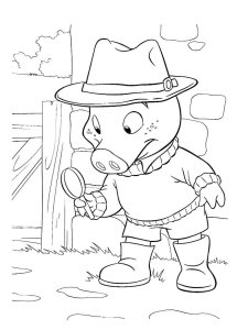 Jakers! The Adventures of Piggley Winks coloring page 8 - Free printable