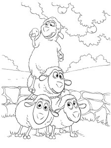 Jakers! The Adventures of Piggley Winks coloring page 9 - Free printable