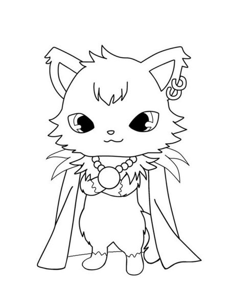 Jewelpets coloring pages