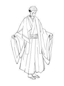 Jujutsu Kaisen coloring page 2 - Free printable