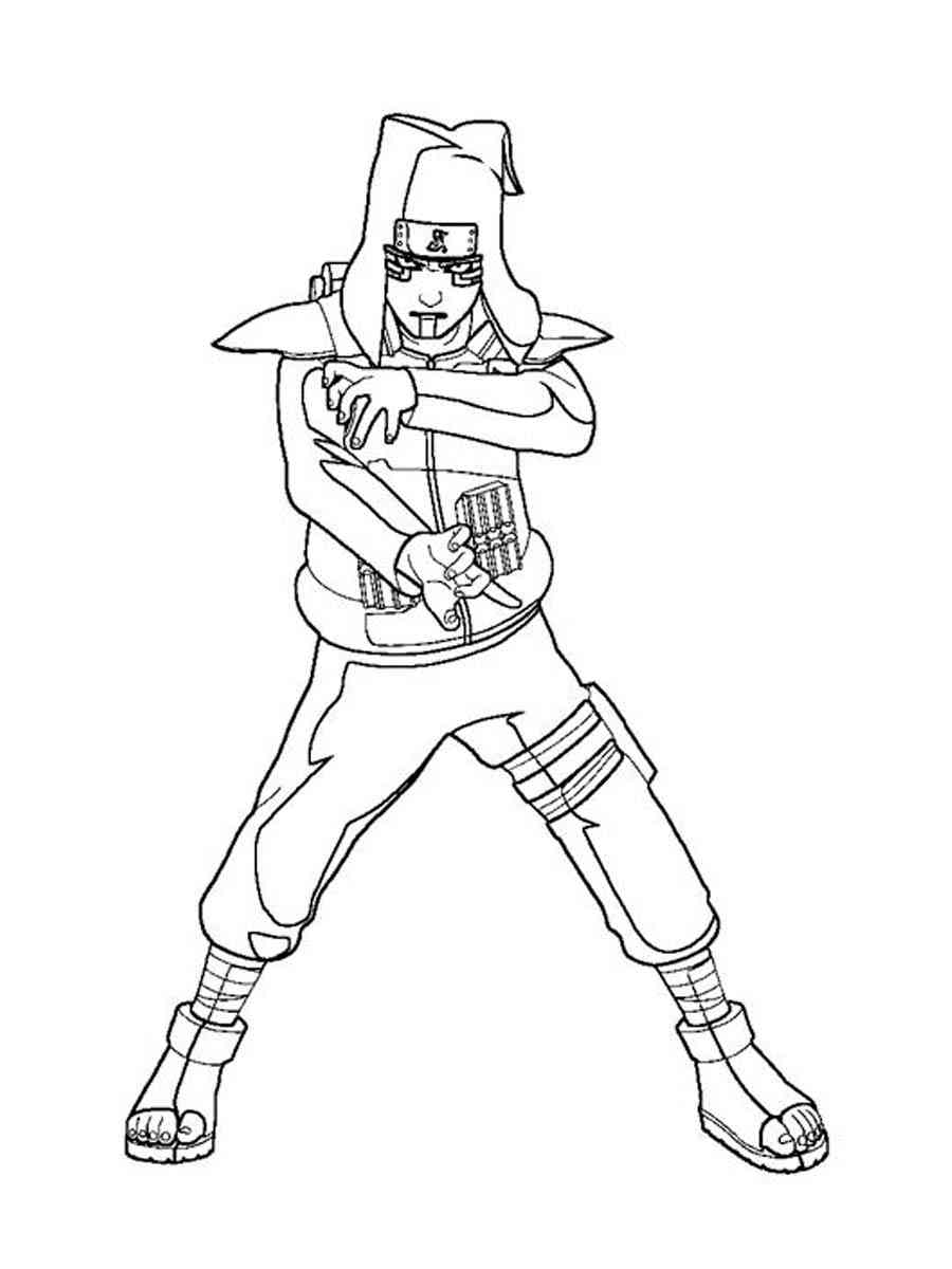 Kankuro coloring pages