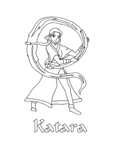 Katara coloring page 4 - Free printable
