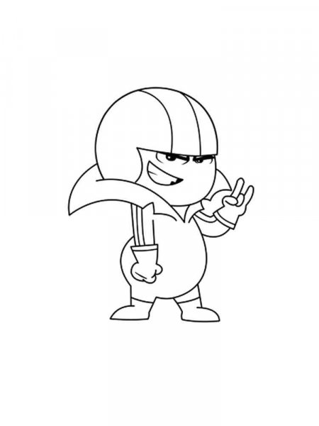 Kick Buttowski coloring pages