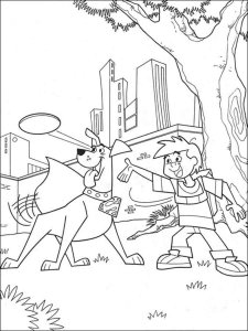 Krypto the Superdog coloring page 14 - Free printable