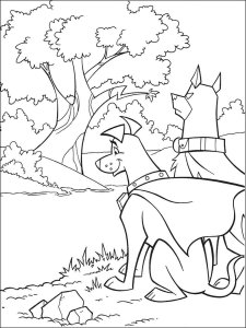 Krypto the Superdog coloring page 8 - Free printable