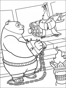 Kung Fu Panda coloring page 10 - Free printable