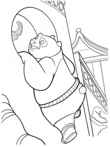 Kung Fu Panda coloring page 14 - Free printable