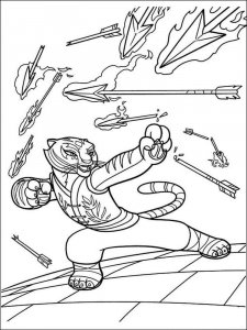 Kung Fu Panda coloring page 15 - Free printable