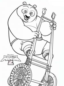 Kung Fu Panda coloring page 21 - Free printable