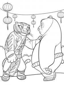 Kung Fu Panda coloring page 53 - Free printable