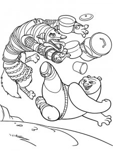 Kung Fu Panda coloring page 57 - Free printable