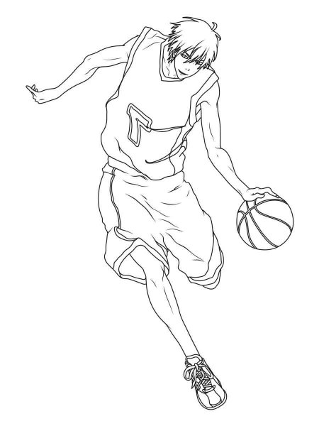 Kuroko no Basuke coloring pages