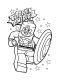 Lego Captain America coloring pages