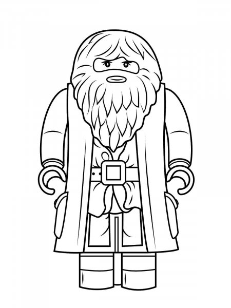 Lego Harry Potter coloring pages