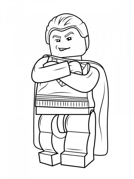 Lego Harry Potter coloring pages