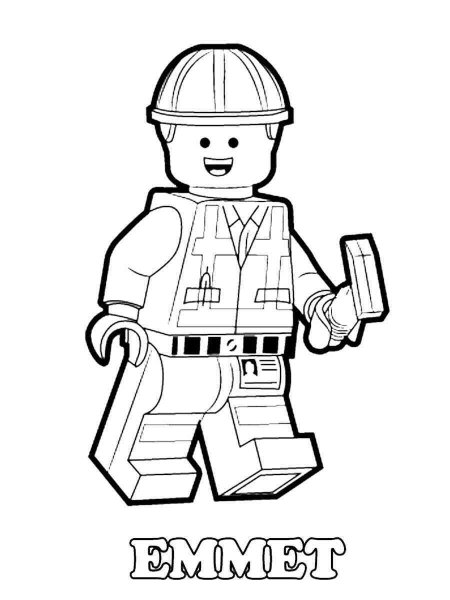 Lego Movie coloring pages