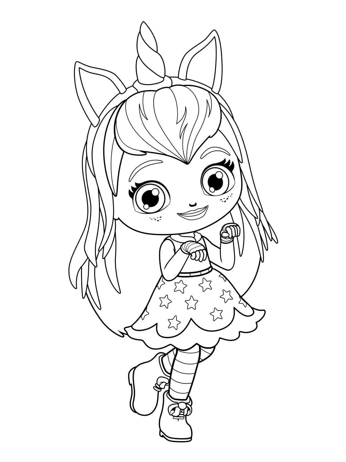 Little Charmers coloring pages
