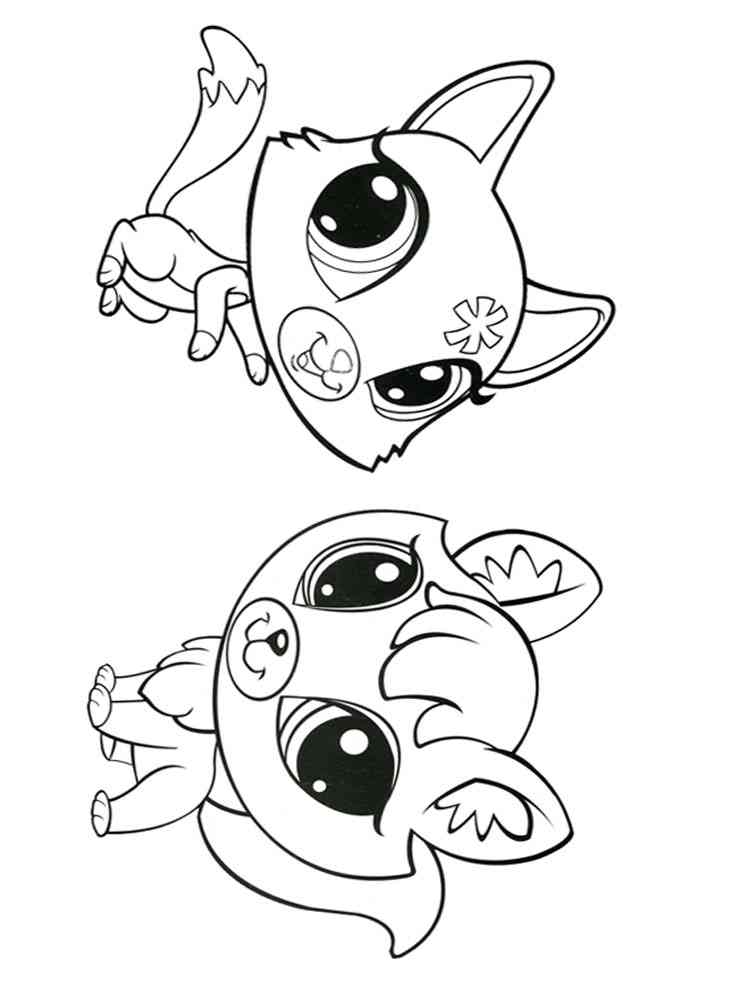 Littlest Pet Shop coloring pages