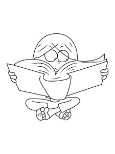 Lizzie McGuire coloring page 10 - Free printable