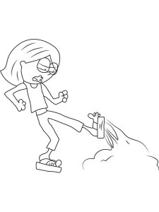 Lizzie McGuire coloring page 5 - Free printable