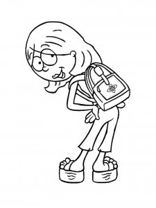 Lizzie McGuire coloring page 6 - Free printable
