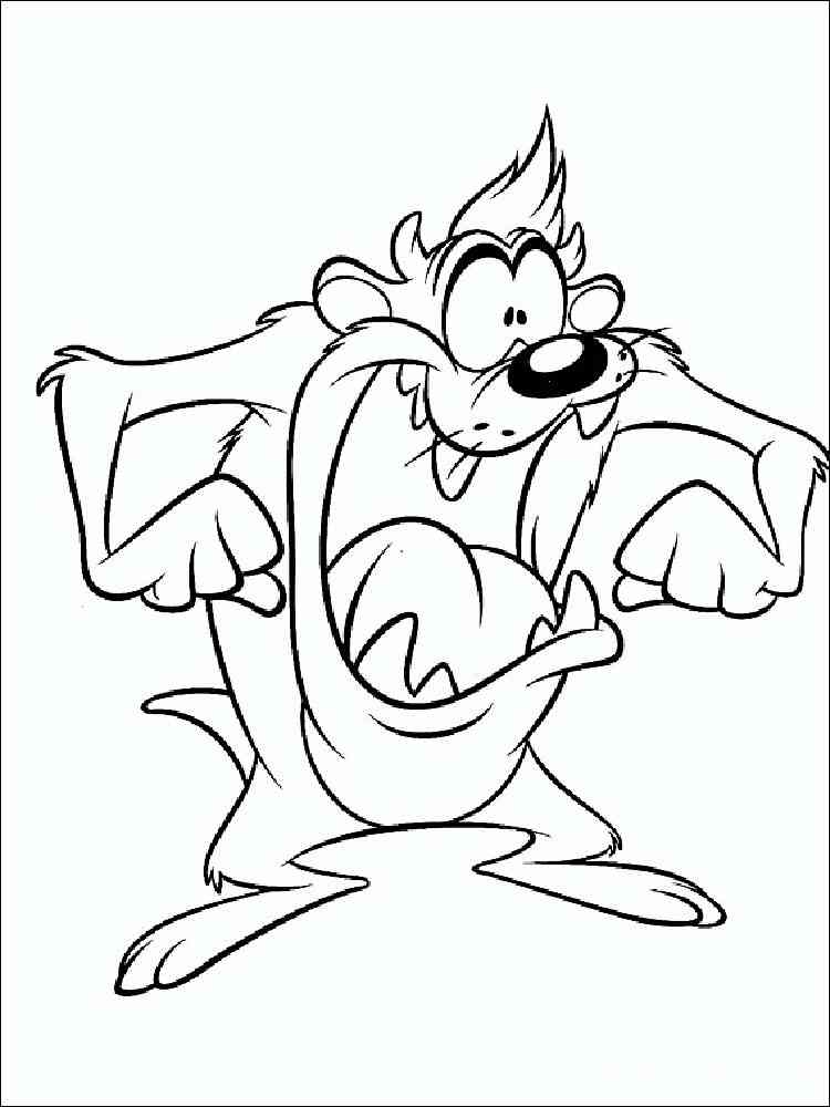 Looney Tunes Coloring Pages Download And Print Looney Tunes
