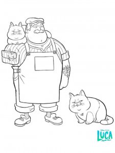 Luca coloring page 10 - Free printable