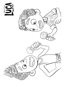 Luca coloring page 13 - Free printable