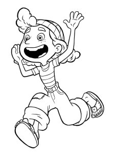 Luca coloring page 18 - Free printable