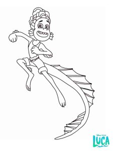 Luca coloring page 6 - Free printable