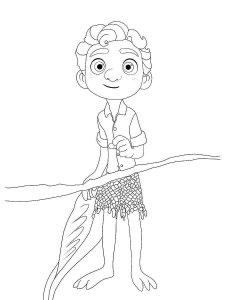 Luca coloring page 8 - Free printable