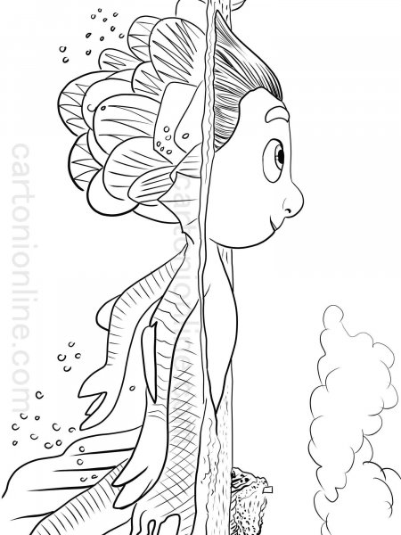 Luca coloring pages