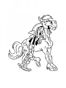 Lucky Luke coloring page 13 - Free printable