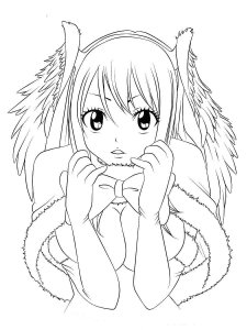 Lucy Heartfilia coloring page 12 - Free printable