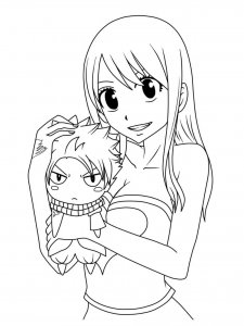 Lucy Heartfilia coloring page 14 - Free printable